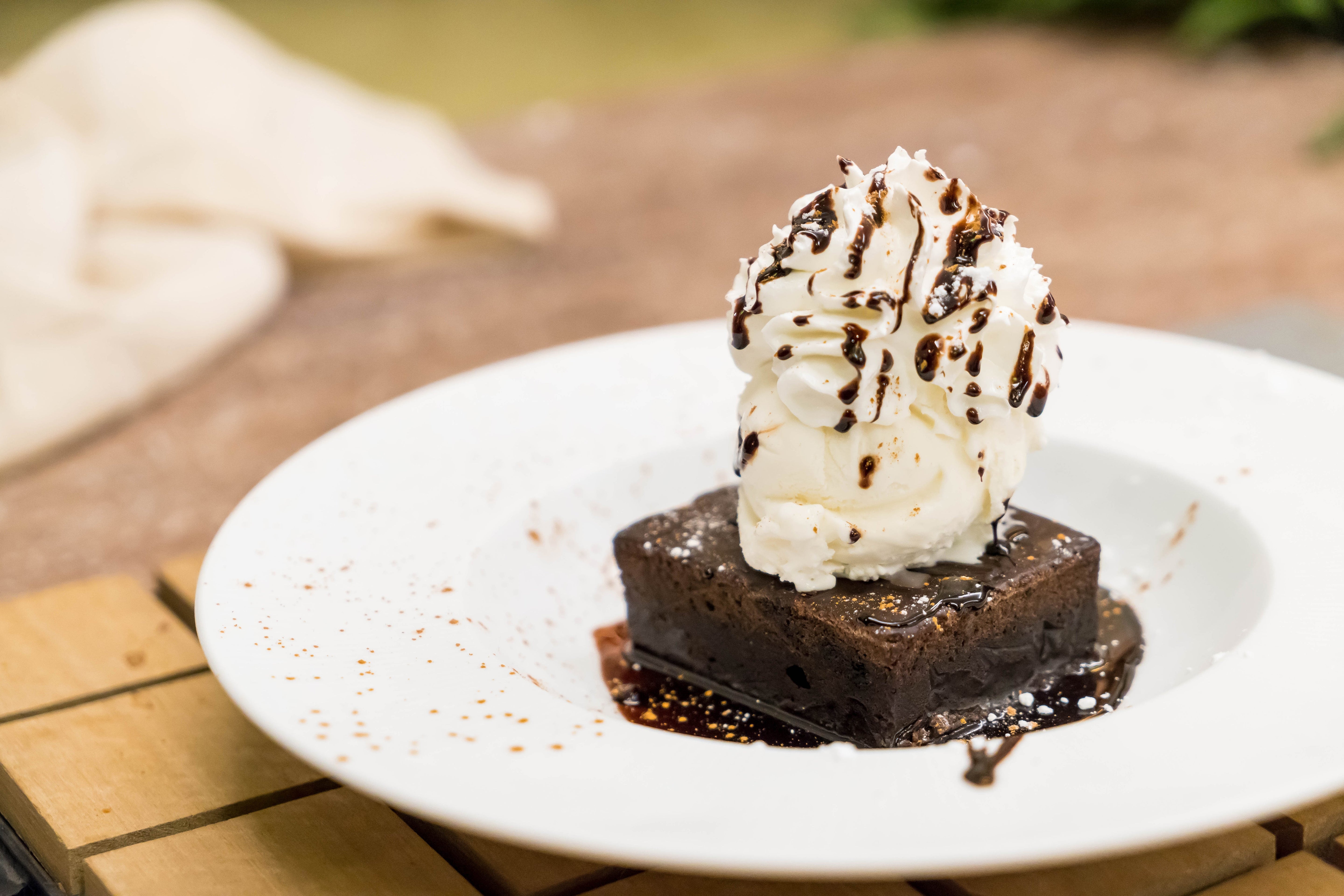 Brownie Affogato Sundae