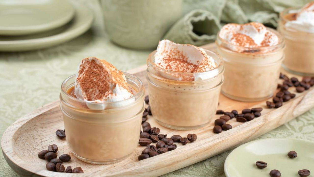 Coffee Custard (No Oven)