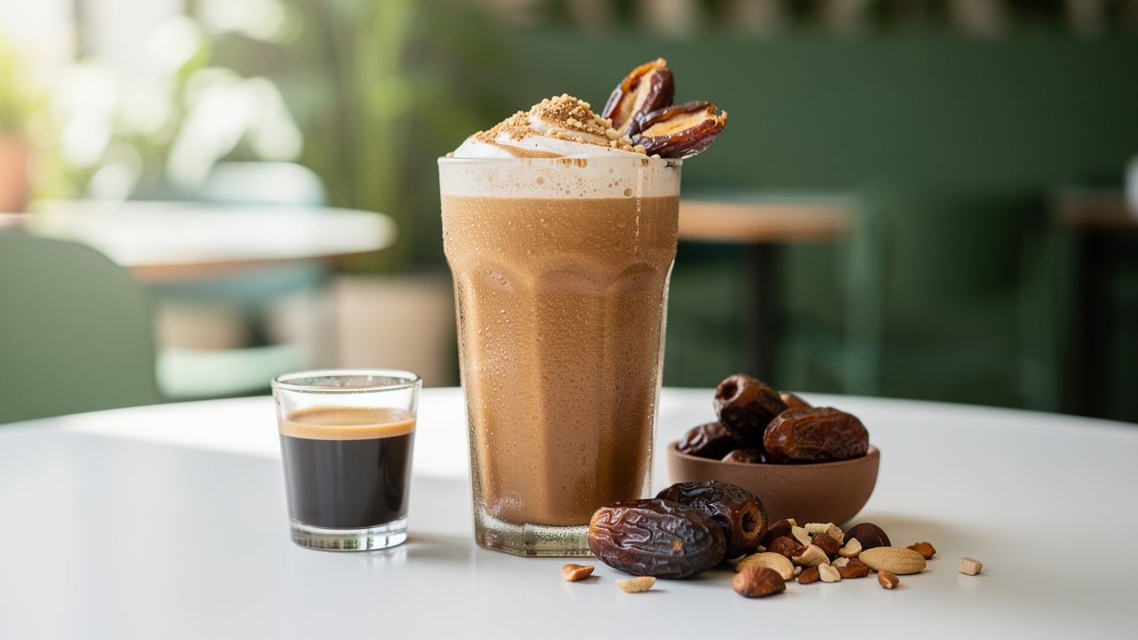 Nutty Date Espresso Smoothie